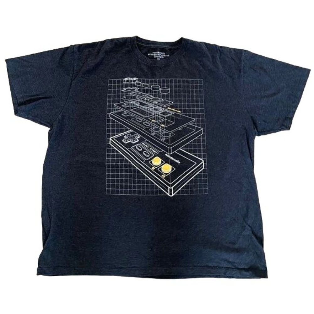 Nintendo Entertainment System T-Shirt, Size 2XL